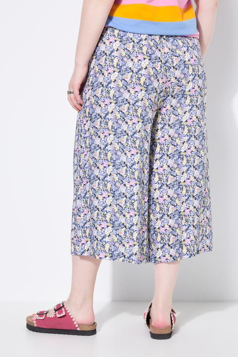 Produktbild Studio Untold Culotte, Wide Legs, Alloverprint, Elastikbund (48)