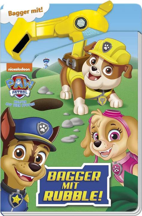Actual product image Panini PAW Patrol: Bagger mit Rubble! (German, Panini, 2023)