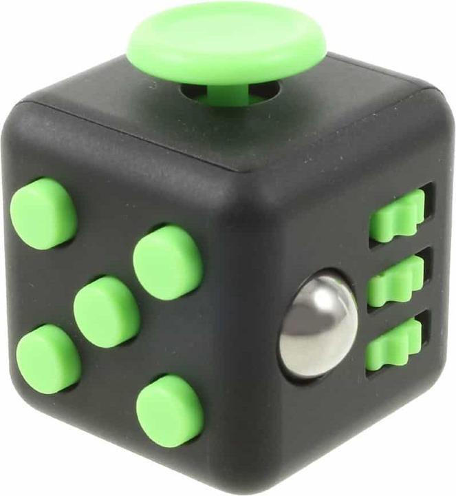 Actual product image Ueli Express Fidget Cube Green