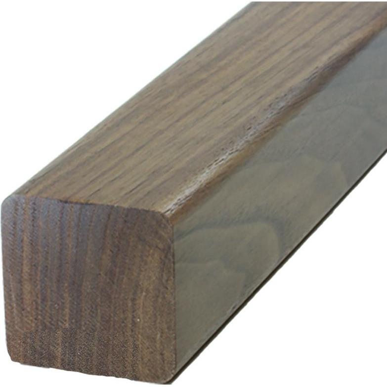 OK-Line, Profil + Stange, Holz-Quadrathandläufe