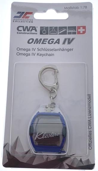 Produktbild Jägerndorfer Schlüsselanhänger blau Klosters Omega-IV, Metall