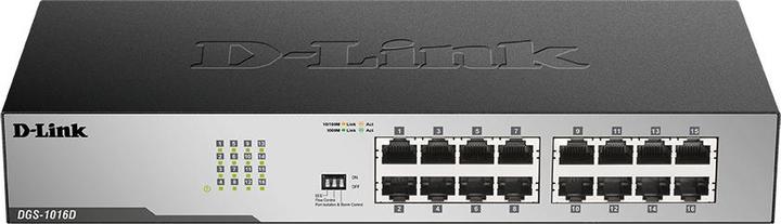 Actual product image D-Link Dgs-1016e (16 ports)