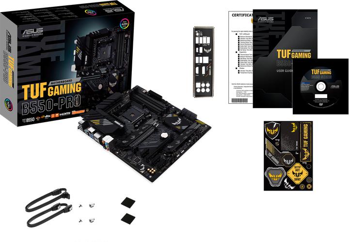 Image du produit ASUS TUF GAMING B550-Pro (AM4, AMD B550, ATX)
