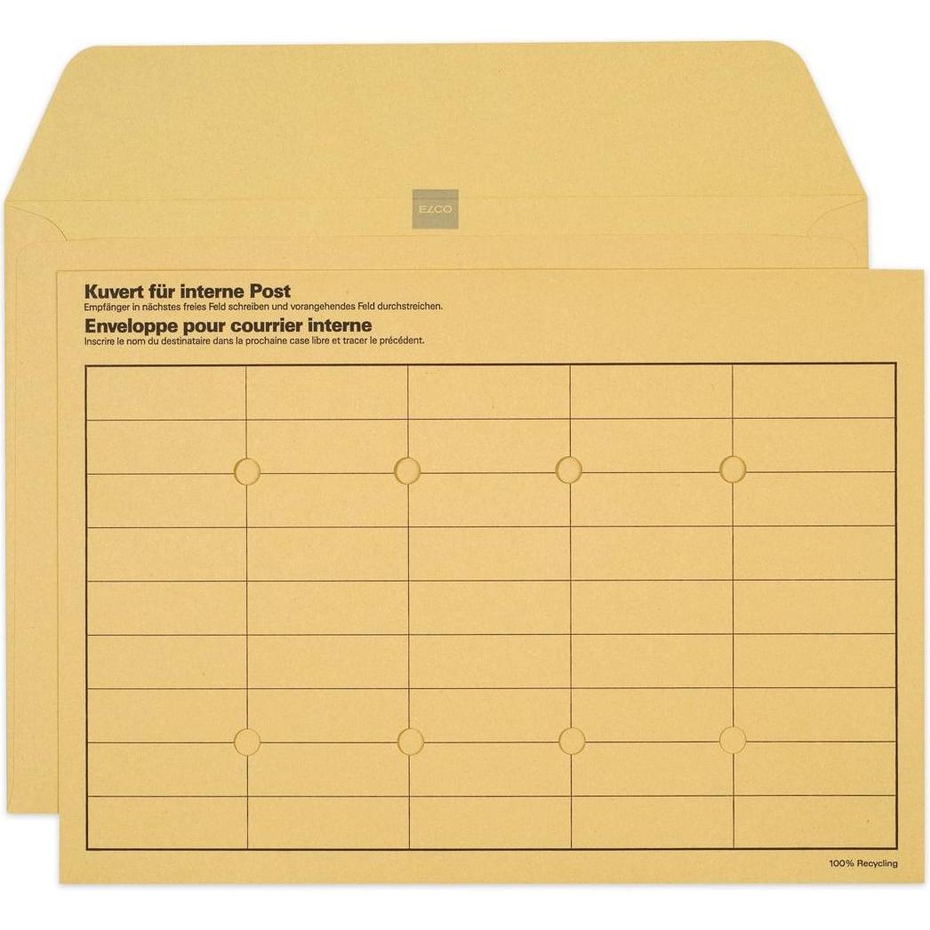 Elco, Briefumschlag, Internes Post-Couvert (324 x 229 mm, 250 x)