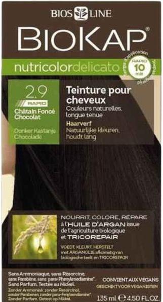 Image du produit Bio Partner BIOKAP Delicato Rapid dun brun chocolat 2.9 135 ml (Marron chocolat foncé)