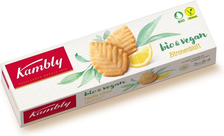 Produktbild Kambly Zitronenblatt Bio & vegan (1 Stk., 110 g)