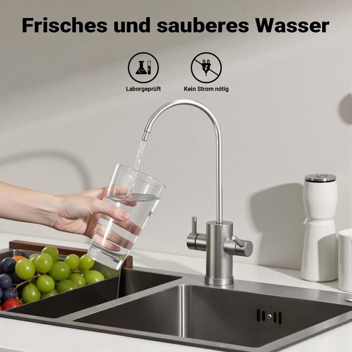 Produktbild Naturewater 3 stufige Umkehrosmose RO 190 L/Tag 50GPD Osmose Entmineralisierung