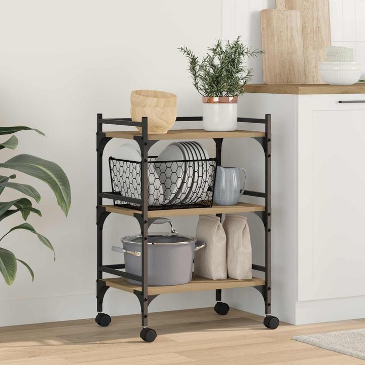 Image du produit vidaXL Küchentrolley