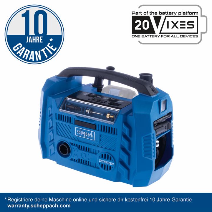 Immagine prodotto Scheppach Aeronautica Militare 6 (10.30 bar)