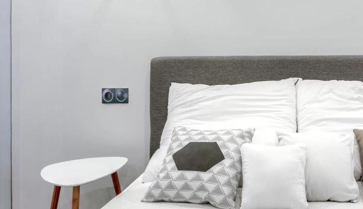 Produktbild Fibaro teckdose Walli Outlet Type E mit Repeaterfunktion zur Steuerung elektrischer Gerte schwarz