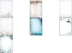 Produktbild Sigel Weihnachts-Motiv-Papier "Blue Snowflakes", A4, 90 g/qm Feinpapier in verschiedenen Blautönen mit... (A4, 90 g/m²)