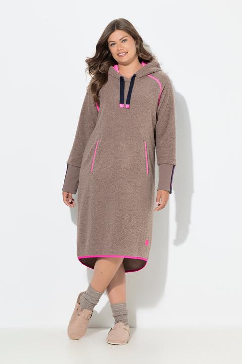 Produktbild Laurasøn Teddy-Kleid, Langarm, Kapuze, OEKO-TEX (44, 46)