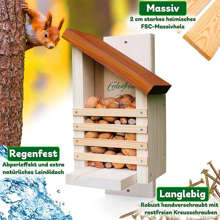 Produktbild Erdenfreund Eichhörnchen Futterhaus