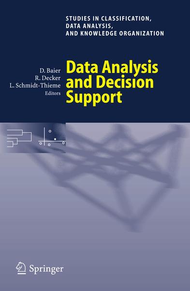 Produktbild Data Analysis and Decision Support (Englisch, Daniel Baier, Lars Schmidt-Thieme, Reinhold Decker, 2005)