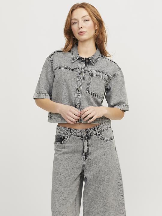 Produktbild JJXX Jxsandy Comfort Ss Denim Shirt Dnm Ln (XL)