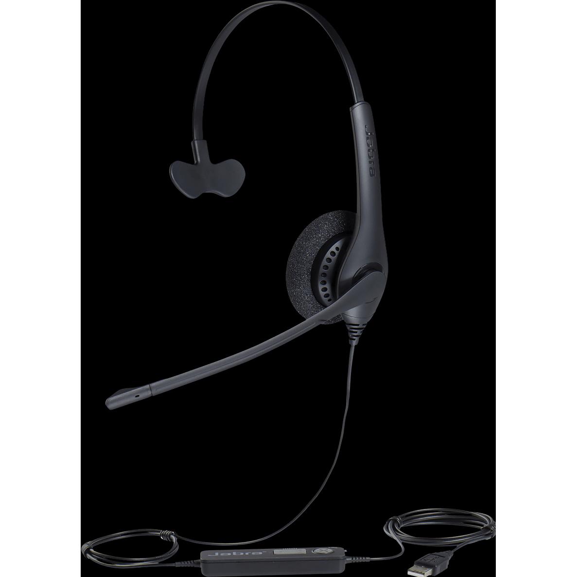 Thumbnail - Jabra BIZ 1500 (Kabelgebunden, USB-A), Office Headset, Schwarz