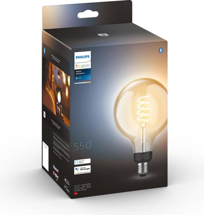 Produktbild Philips Hue Philips Globe G93 Filament (E27, 550 lm, 1 x)