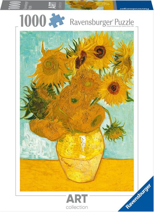 Image du produit Ravensburger Van Gogh : Vase à tournesol (1000 pièces)