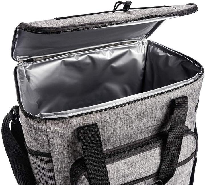 Actual product image Ty Meteor Frosty cooler bag grey-black 74597 (30 l)
