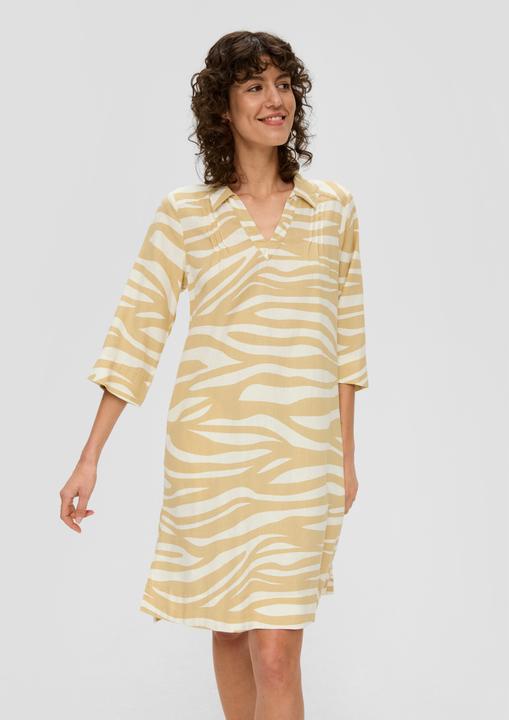 Produktbild s.Oliver Kleid Kurzes Leinenkleid (36)