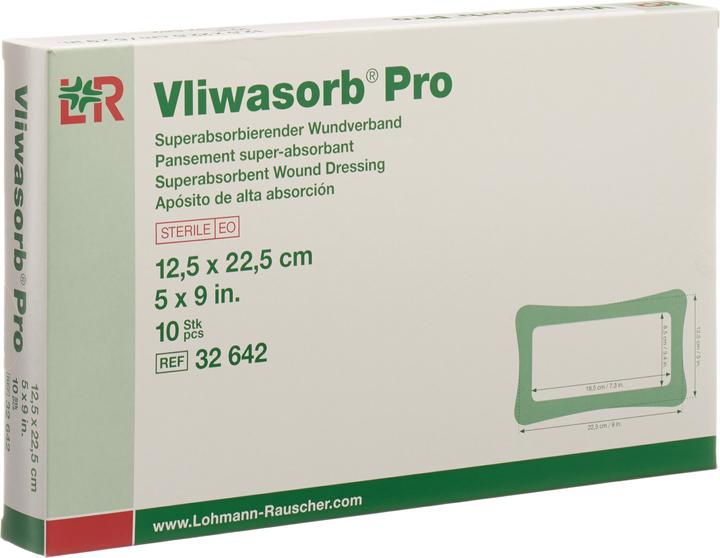 Produktbild Lohmann & Rauscher Pro Superabsorbierender Wundverband 12.5x22.5cm (10 x)