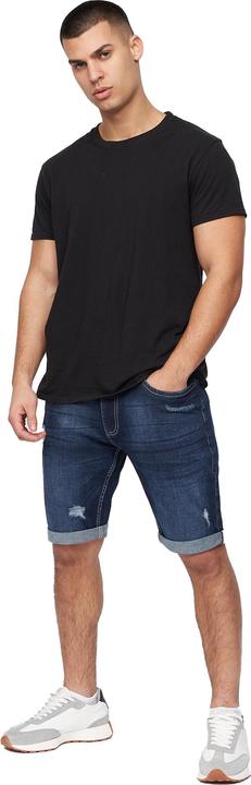 Actual product image Crosshatch Mens Riptrey Abraised Denim Shorts (30)