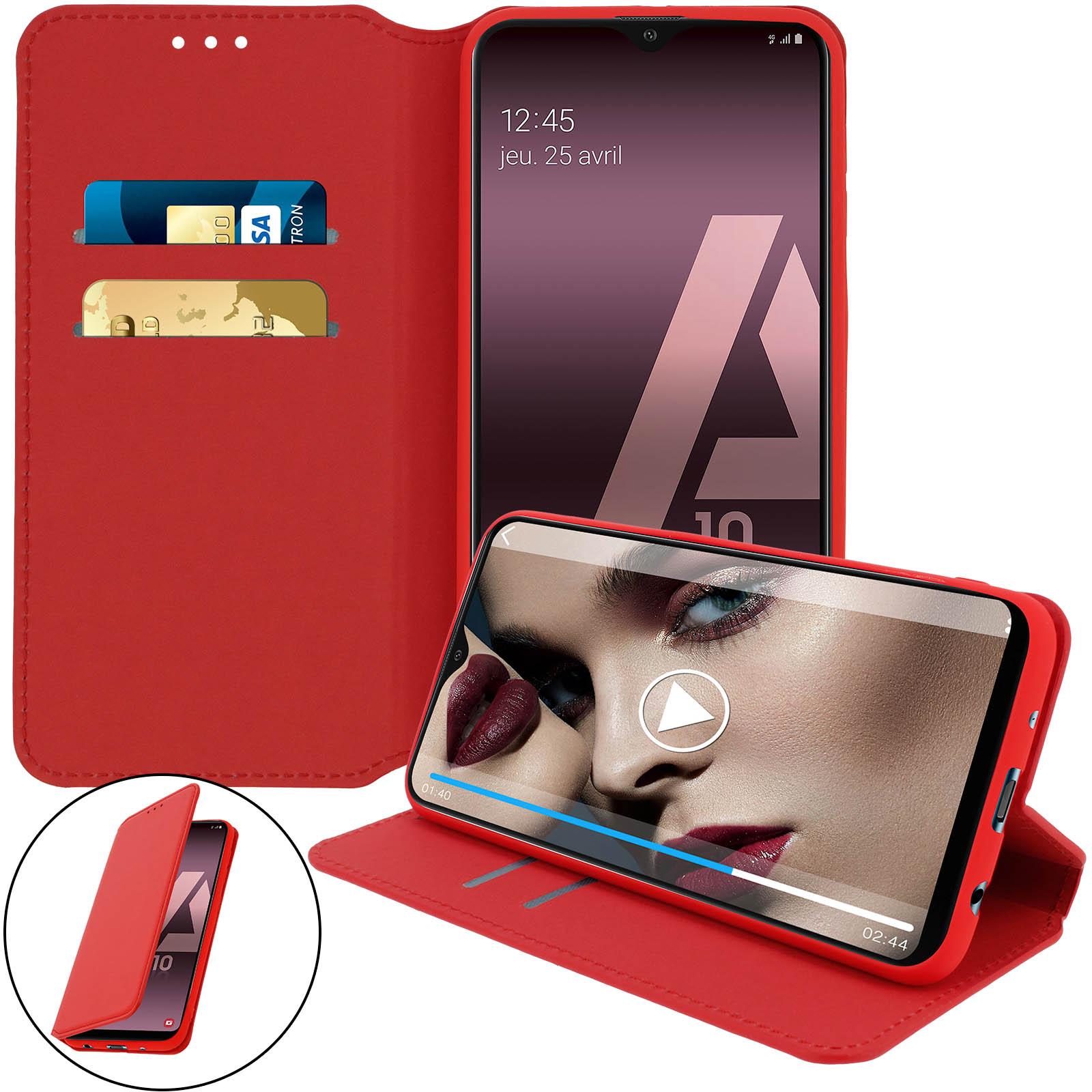 Thumbnail - Avizar Elec Series (Samsung Galaxy A10), Smartphone Hülle, Rot