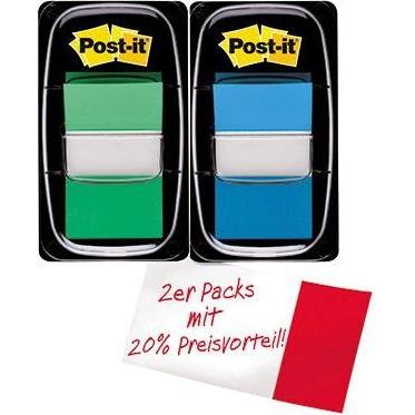 Post-it, Haftnotiz, Index (25 x 43 mm)