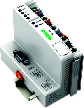 Immagine prodotto Wago 750-323 Accoppiatore bus di campo PROFIBUS DP 12 MBaud segnali digitali grigio chiaro