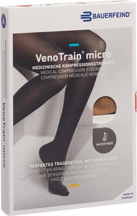 Produktbild Veno Train MICRO A-D KKL2 M normal/long offene Fussspitze caramel (M)