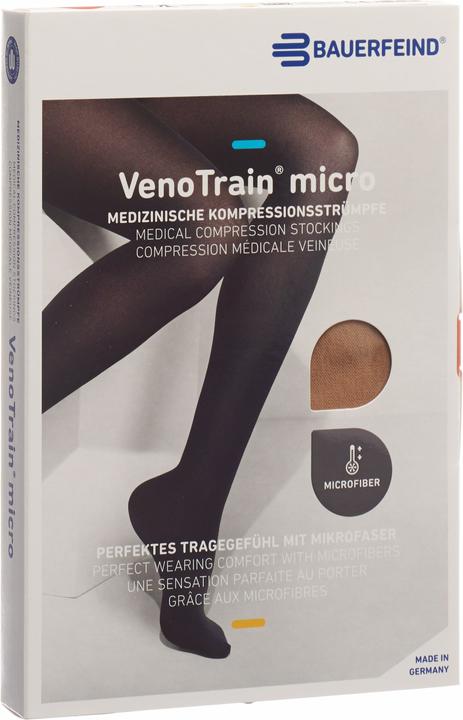 Produktbild Veno Train MICRO A-D KKL2 S plus/short offene Fussspitze caramel (S)