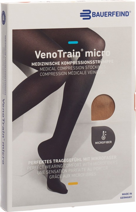 Image du produit Veno Train MICRO A-D KKL2 S plus/short offene Fussspitze caramel (S)