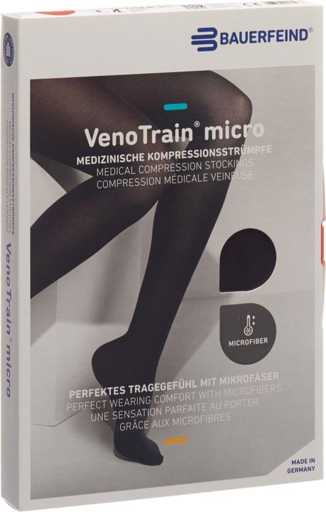 Actual product image Veno Train MICRO A-D KKL2 L plus/short offene Fussspitze schwarz (L)