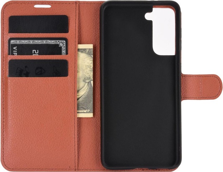 Actual product image König Design Case Mobile Protection for Samsung Galaxy S21 Case Cover Case Cover Bumper Brown (Samsung Galaxy S21+)