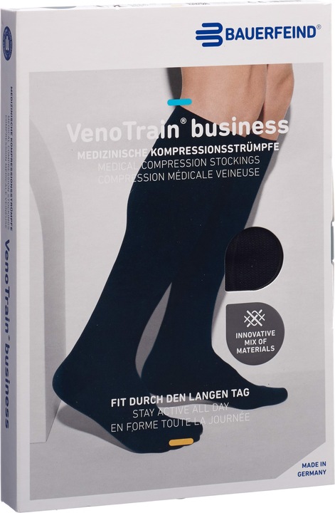 Immagine prodotto Veno Train BUSINESS foot long AD KKL2 XL plus/long geschlossene Fussspitze schwarz (XL)