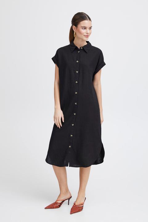 Actual product image B.young BYFALAKKA SS SHIRT DRESS 20814553 (40)
