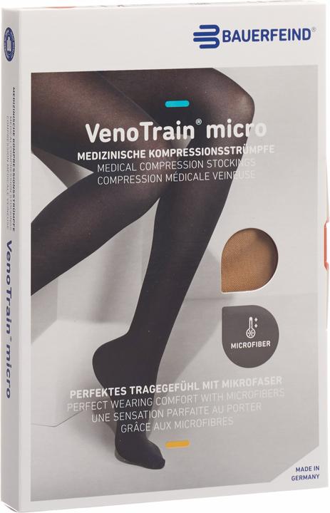 Produktbild Veno Train MICRO A-D KKL2 XS normal/short geschlossene Fussspitze caramel (XS)