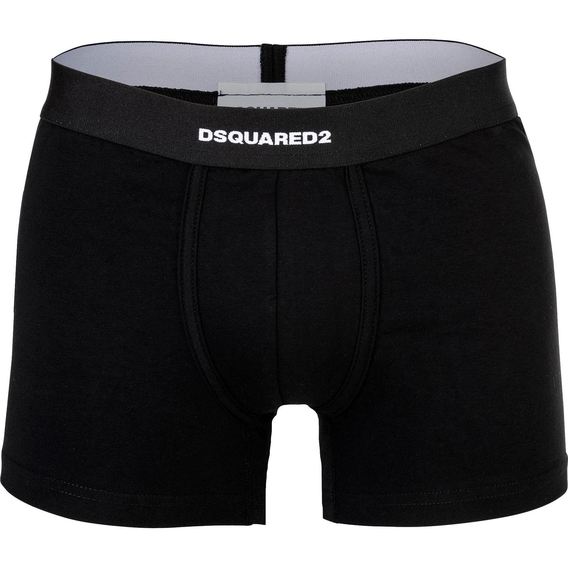 Thumbnail - Dsquared2, Herren, Unterhosen, Boxershort Casual Bequem sitzend TWIN PACK TRUNK, Mehrfarbig, (XXL, 2er Pack)