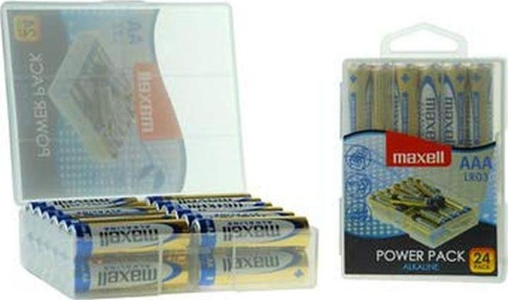 Image du produit Maxell Europe LTD (24 pcs, AAA / LR03 / Micro / R03 / AM4 / MN2400 / KR03)