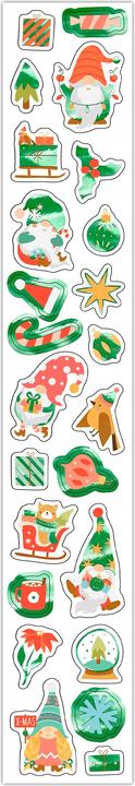 Image du produit Ursus Autocollants de Noël Lutin 240 autocollants