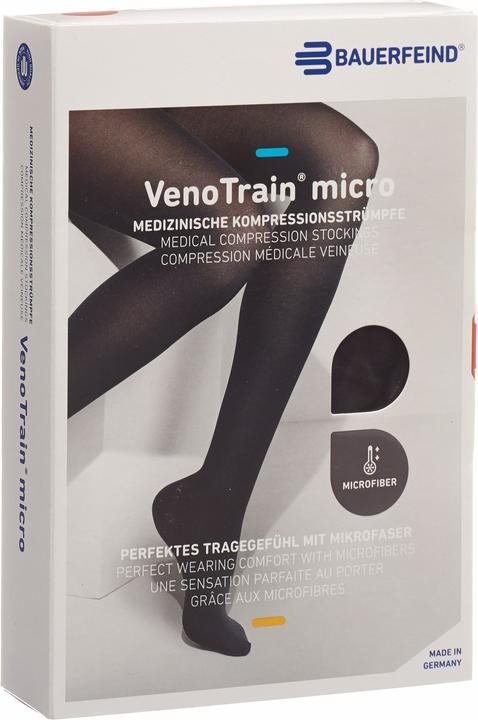 Produktbild Veno Train MICRO A-TU KKL2 L plus/long geschlossene Fussspitze schwarz (L)