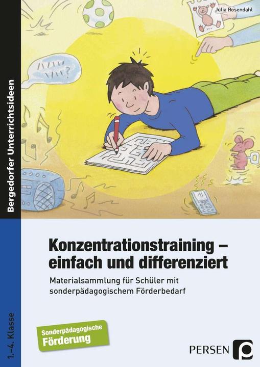 Immagine prodotto Konzentrationstraining - einfach und differenziert (Tedesco, Julia Rosendahl, 2015)