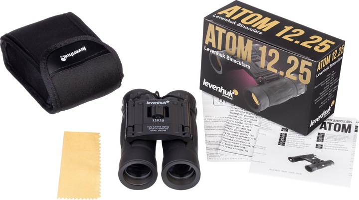 Actual product image Levenhuk Atom 12x25 (12 x, 25 mm)