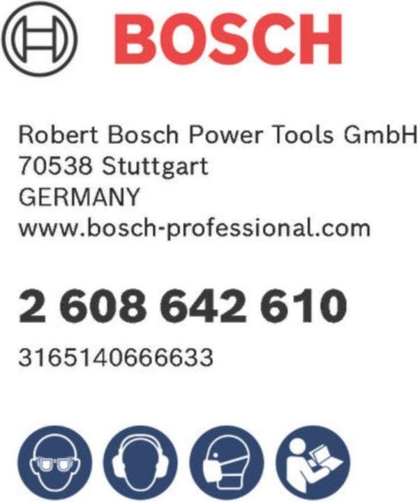 Actual product image Bosch Professional Zubehör Scoring blade conical, Best for Laminated Panel, 120 x 20 x 2.2 mm, 24
