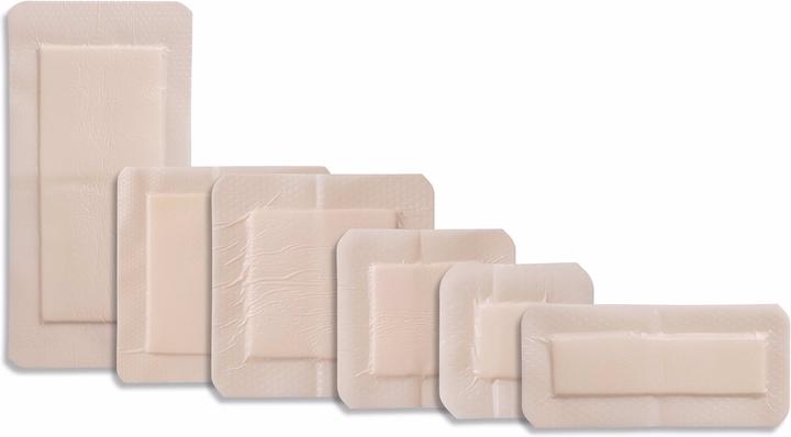 Actual product image ConvaTec Silikon-Schaumverband 5x5cm (10 x)