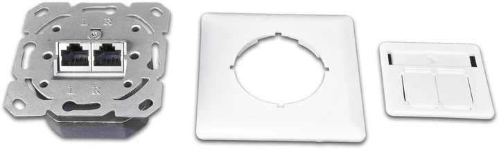 Produktbild Wirewin RJ-45 Unterputz Datendose, 2-Ports