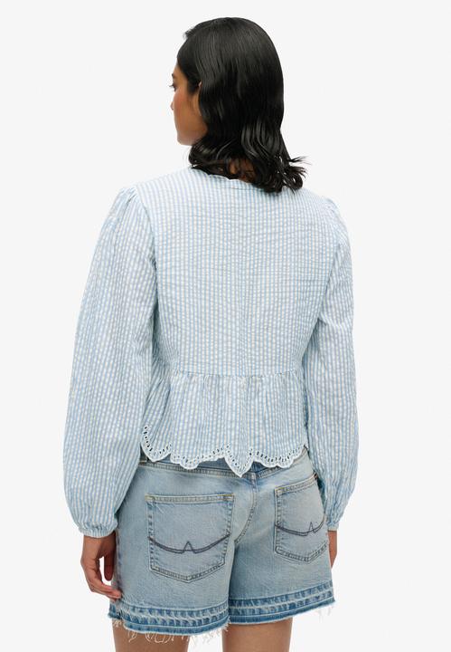 Actual product image Superdry Broderie Ls Blouse (S)