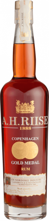 Actual product image A.H.Riise 1888 Copenhagen Gold Medal Rum (1 x 70 cl)