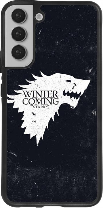 Image du produit PhoneLook Coque Silicone rigide noir Winter is coming Stark (Samsung Galaxy S22+)