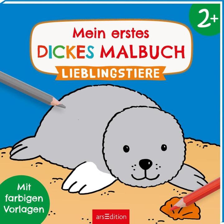 Image du produit Mon premier gros livre de coloriage Les animaux préférés